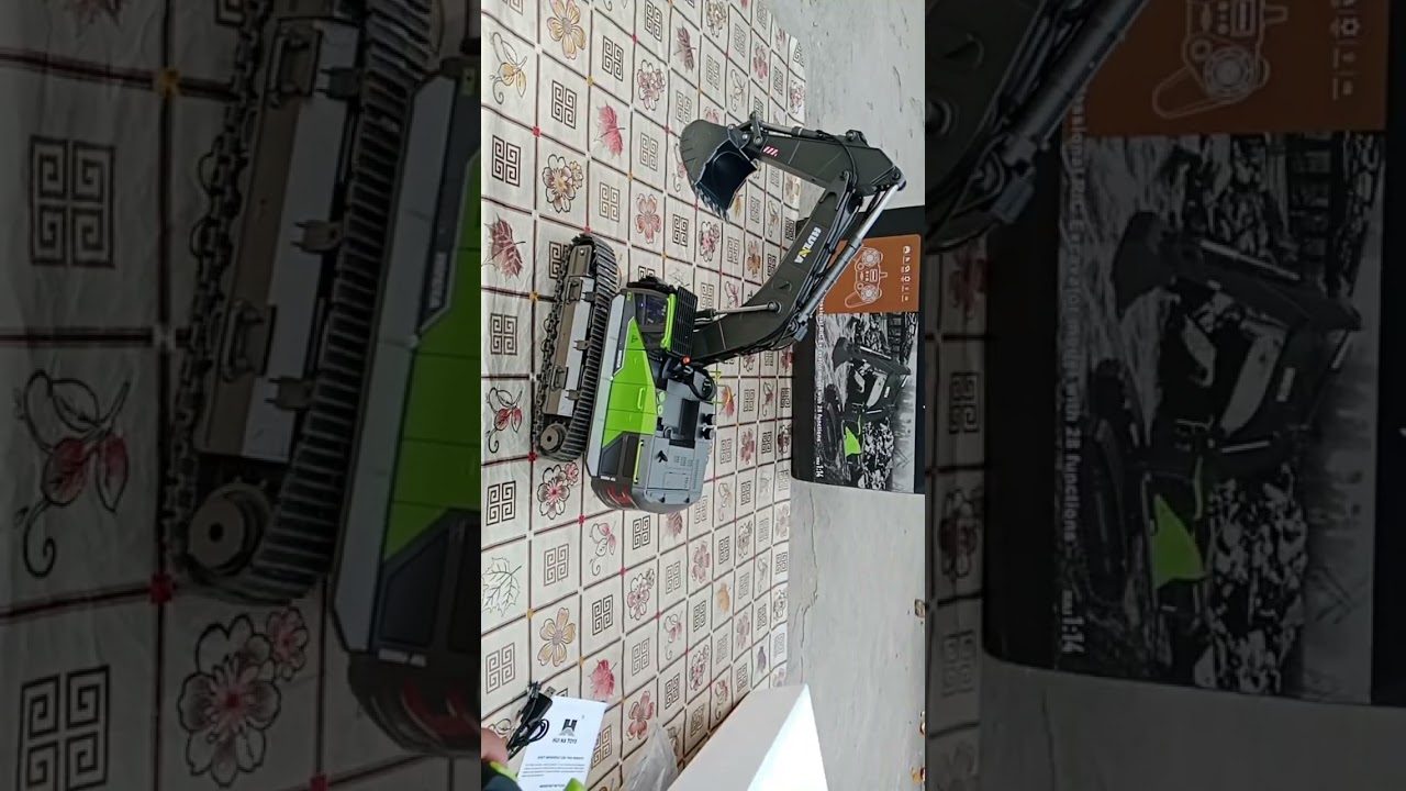 Live highlight Unboxing Rc Excavator Huina 1593 💯👍🤯 
