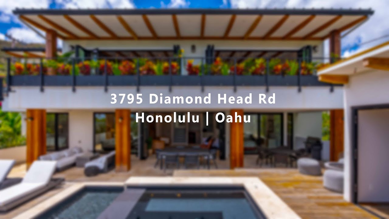 One Of A Kind Ocean View Home | NEW Construction Home on Diamond Head Rd in Hawaii