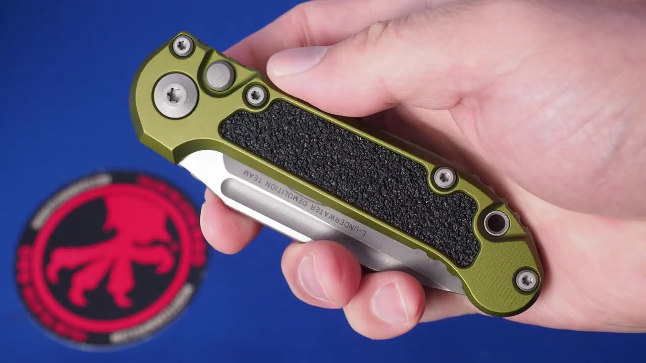 Нож Microtech LUDT 1135-10APOD OD Green Gen III USA