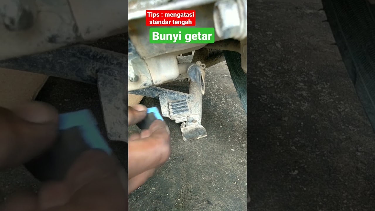 Tips cara mengatasi standar 2 vario bunyi getar#diy#fyp