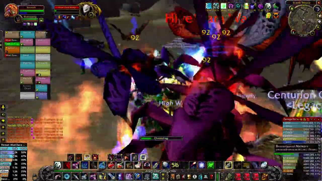Ruins of Ahn'Qiraj Hunter POV World of Warcraft, 2K 60fps