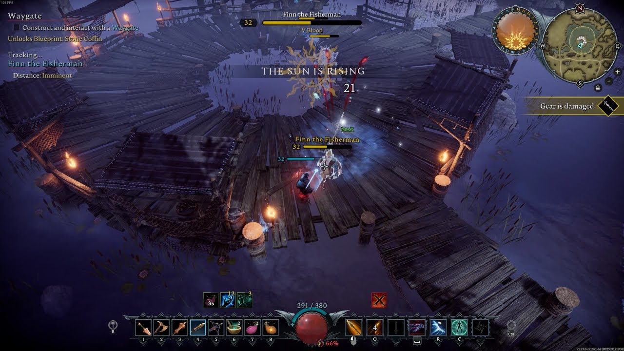 V Rising - Solo - Nibbles the Putrid Rat & Finn the Fisherman - 1.1 Boss Fights - Blood Moon Mostly