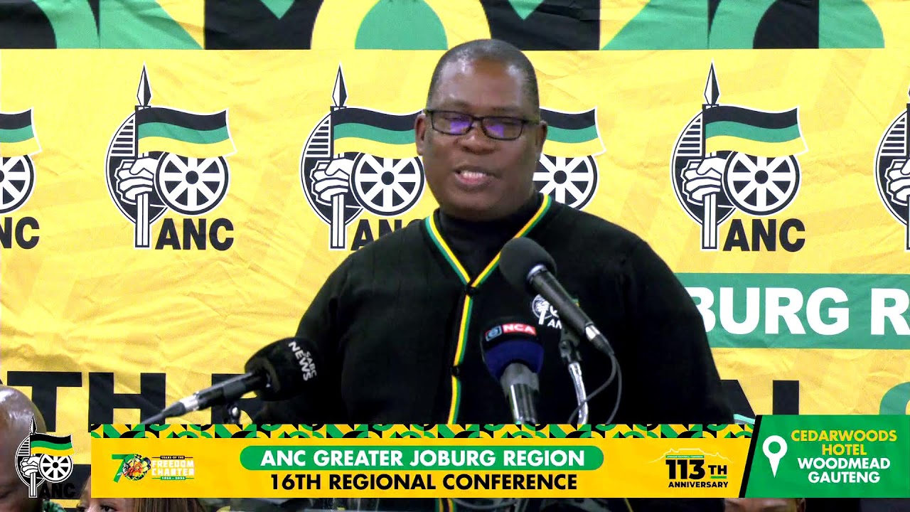 [LIVE NOW]  ANC 16th Regional Conference, Greater Johannesburg Region