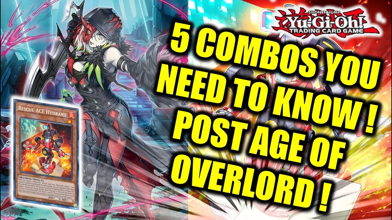 5 MUST KNOW! Sinful Spoil Rescue-Ace Combo Tutorial - Yu-Gi-Oh!