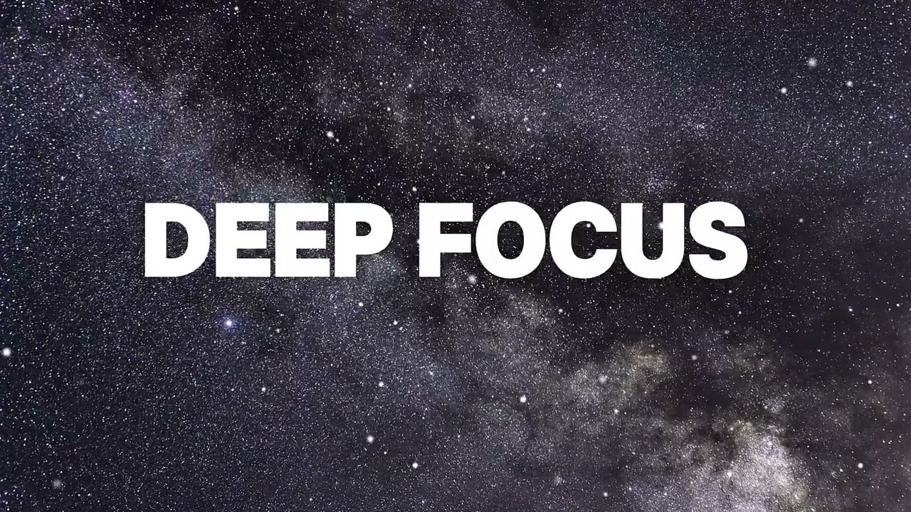 Cosmic Focus Music for Study & Sleep | 1 Hour Soft Background