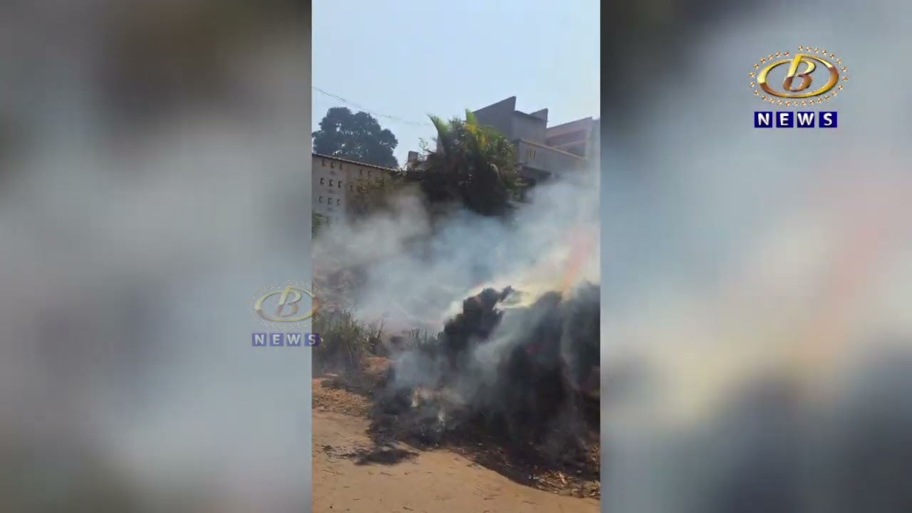 पोहाळे तर्फ बोरगावमध्ये बर्निंग ट्रकचा थरार