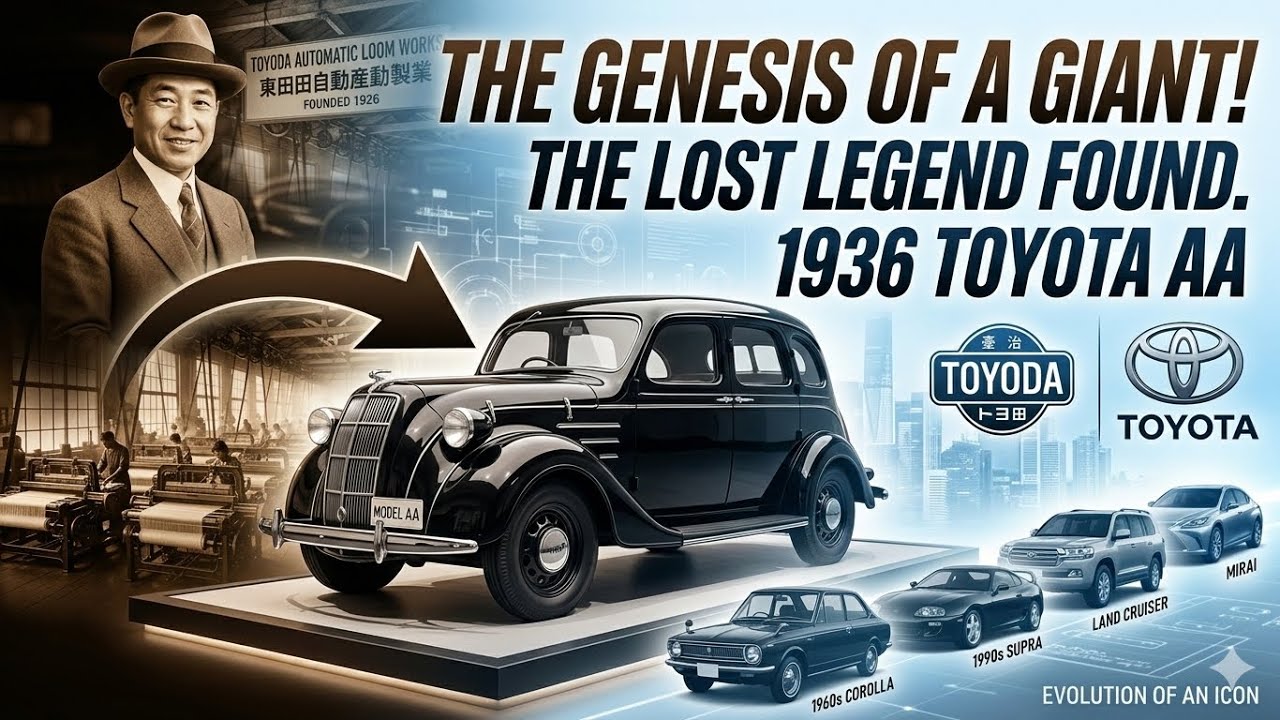 The Lost Legend Found: The Mystery of the First Toyota🥇