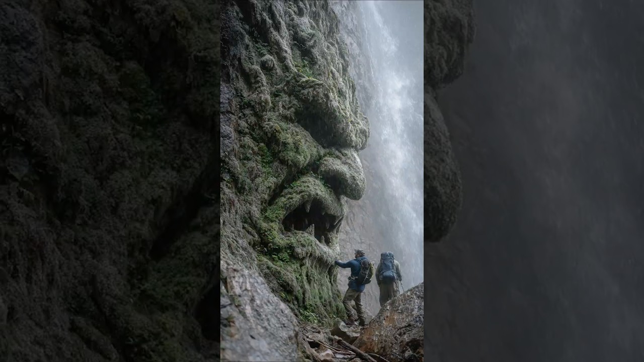 Troll-Like Creature Caught on Camera Near Waterfall in Norway