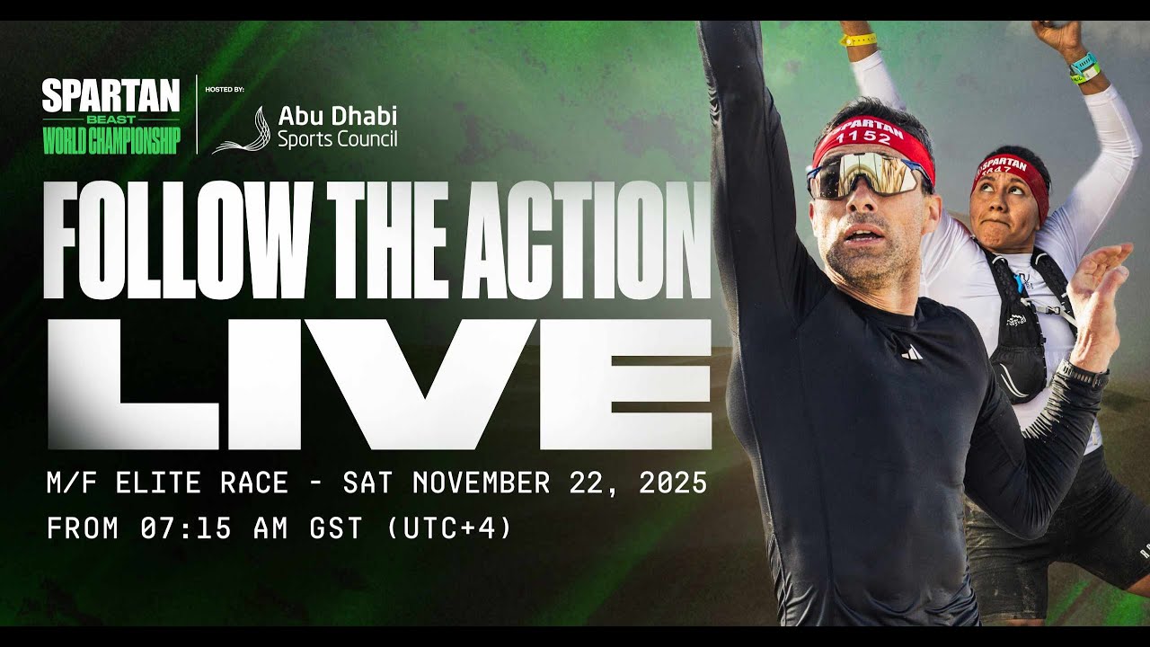 🏆2025 Spartan Beast 🟢 21k  World Championship &ndash; LIVE from Abu Dhabi, UAE