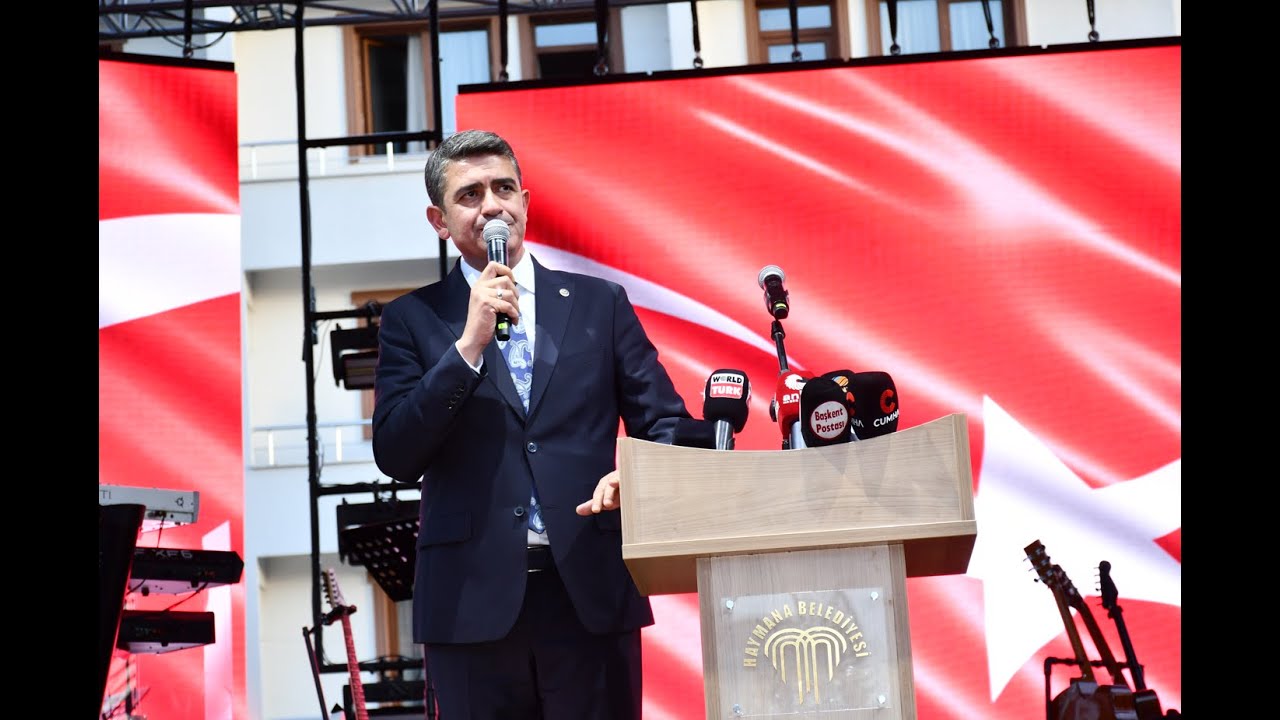 Belediye Başkanımız Sn. Levent Koç'un Kaplıca Açılışı Konuşması