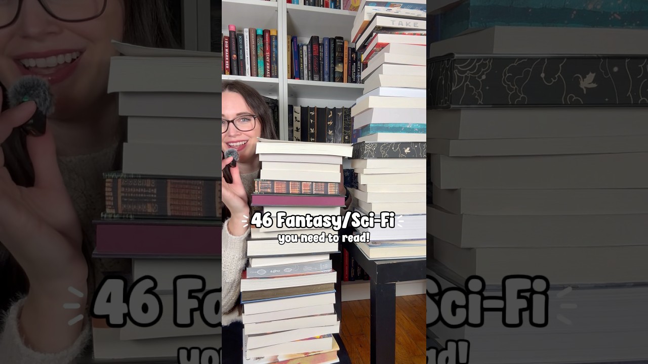 46 fantasy/sci-fi books you should add to your TBR! 📚✨ 