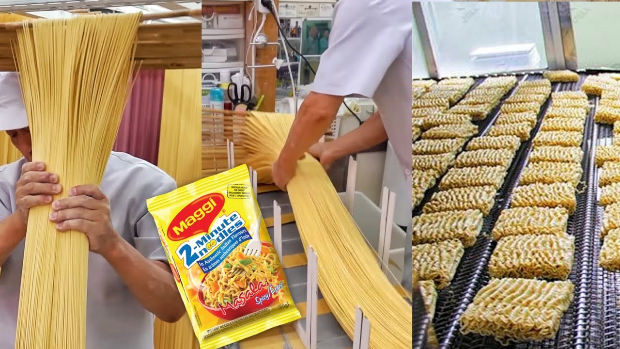 Maggi noodle factory | How maggi noodles are made