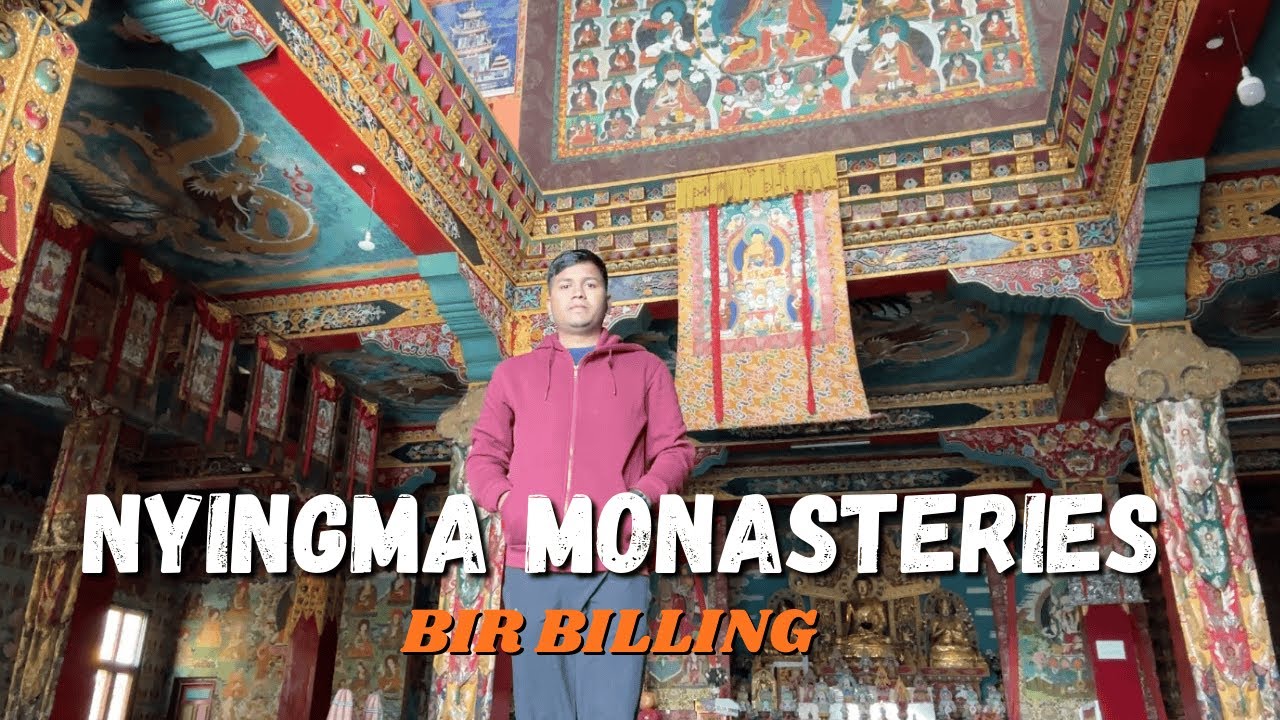 Nyingma monasteries  Bir  | A peaceful monastery  known for Thangka paintings and calm environment.