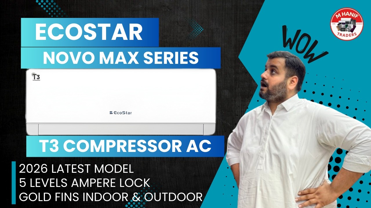 ECOSTAR LATEST 2026 NOVO MAX SERIES COMPLETE REVIEW #sale #offer #airconditioner #trending #ac #home