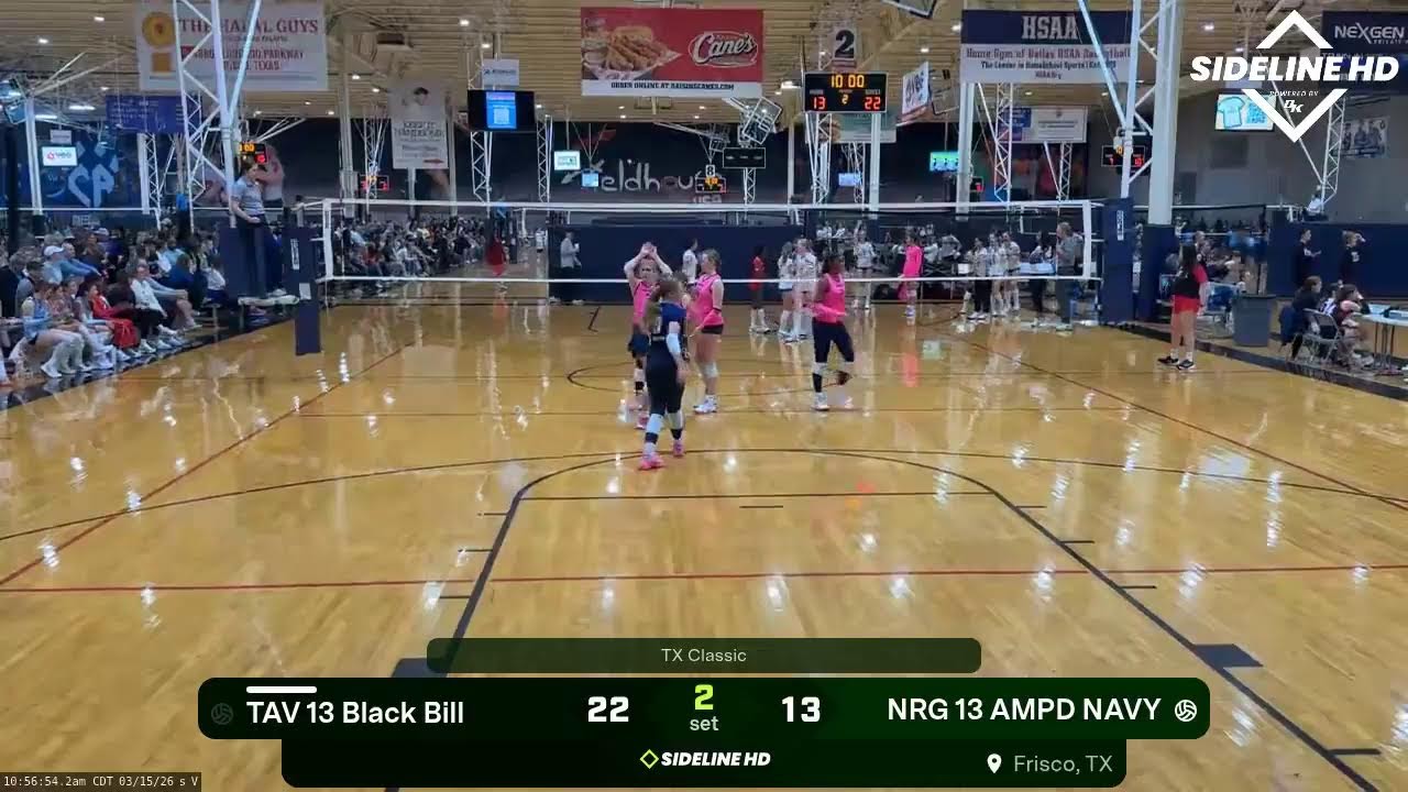 NRG 13 AMPD NAVY vs. TAV 13 Black Bill (2026.03.15)