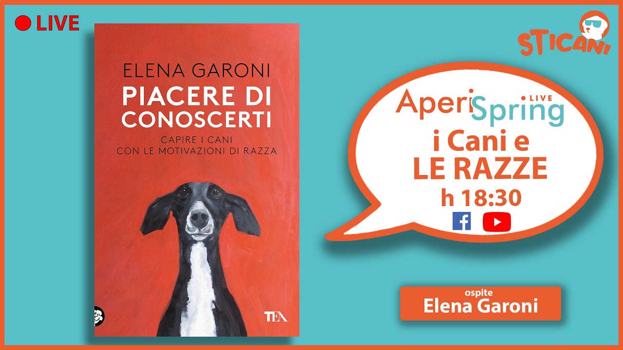 #28  Intervista a ELENA GARONI - i Cani e le RAZZE | AperiSpringLIVE