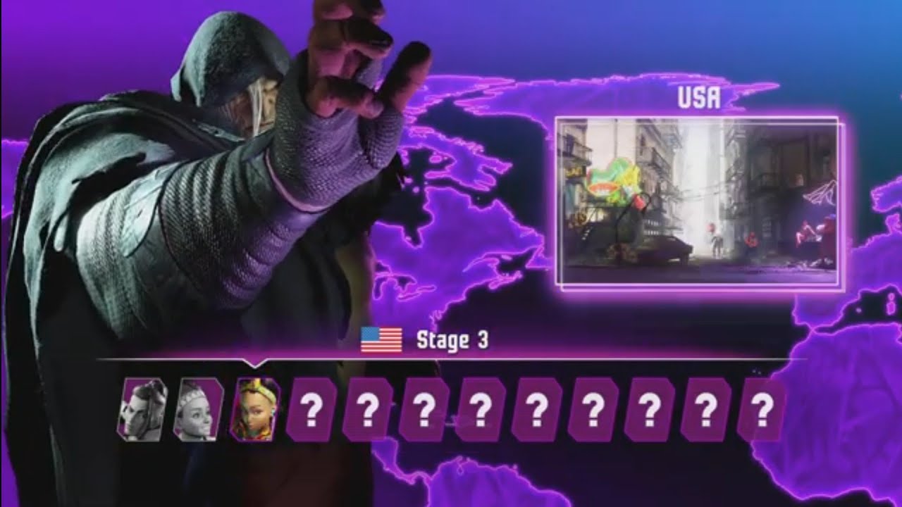 Street Fighter 6: M.Bison arcade mode