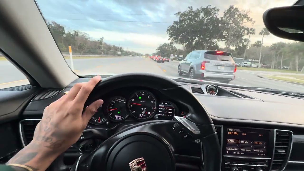 Porsche Panamera 4 drive around 