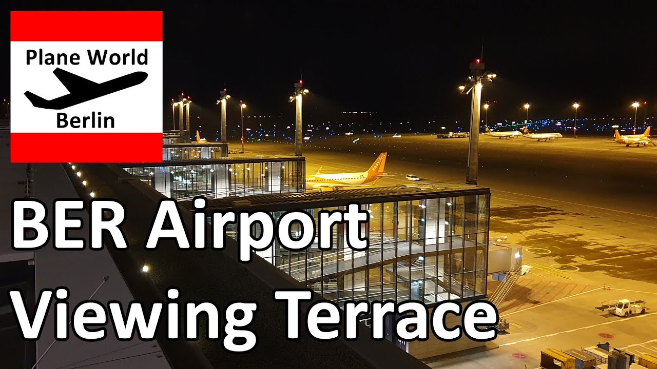 Introducing the Viewing Terrace of Berlin Brandenburg Airport in November 2020