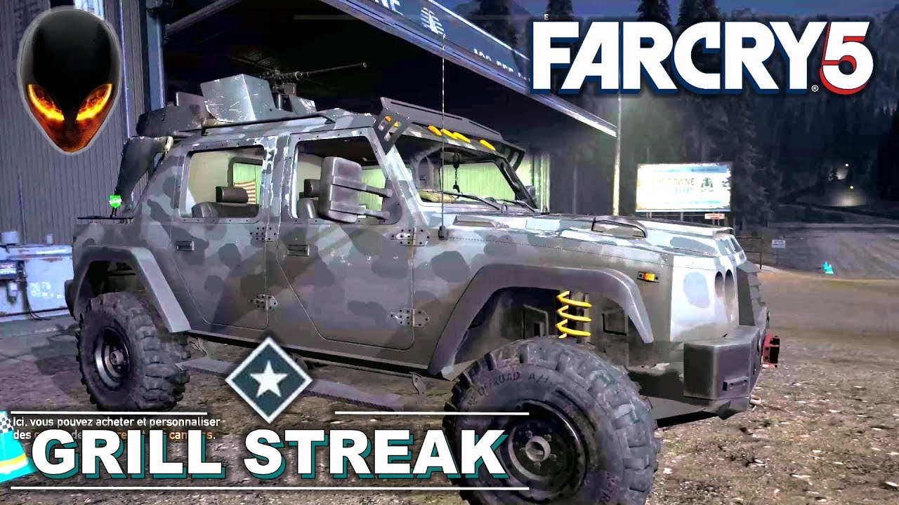 FAR CRY 5 Grill Streak / Véhicule 