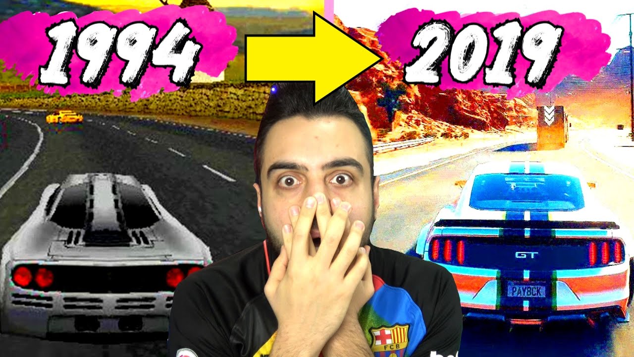 GEÇMİŞTEN BUGÜNE ARABA YARIŞLARI NEED FOR SPEED ! 1994 - 2019 !