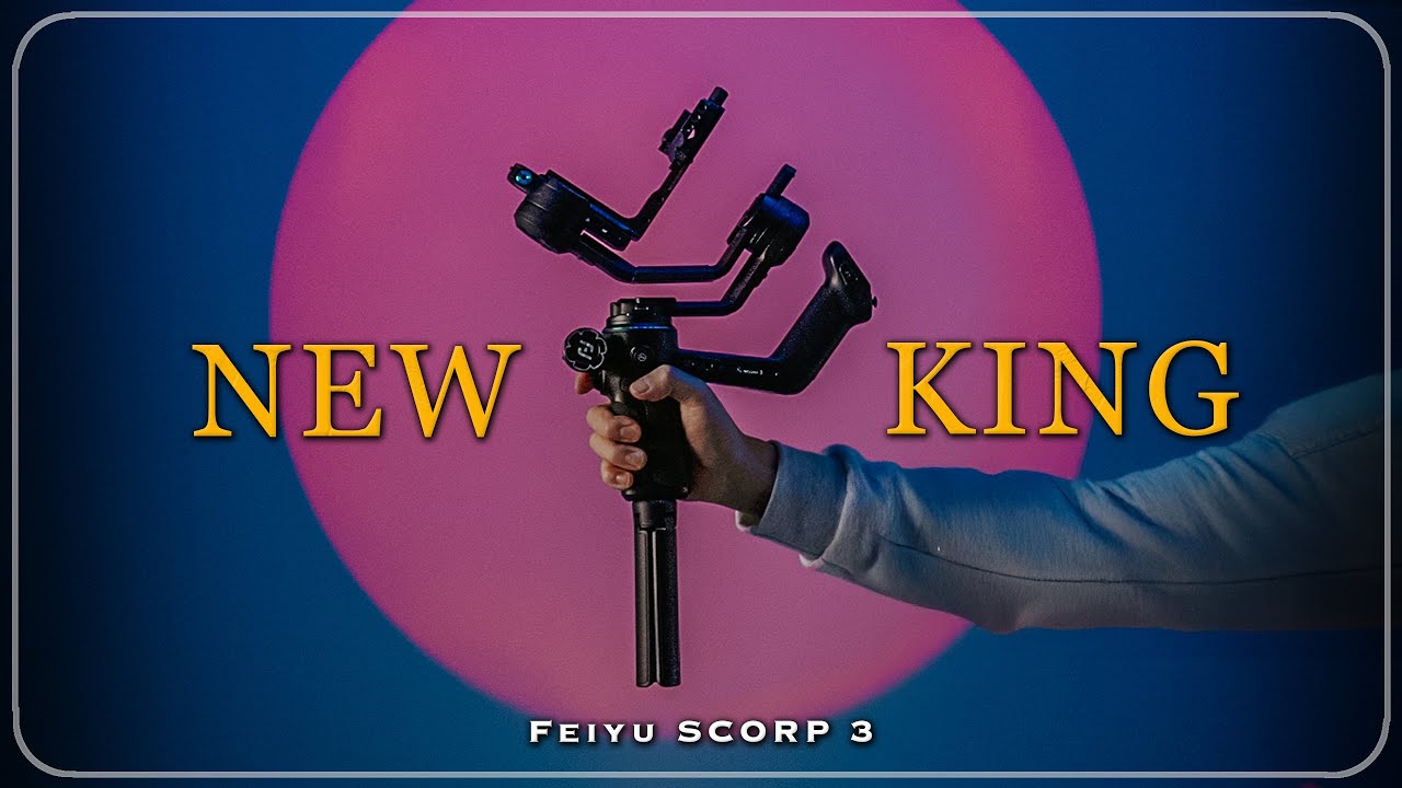 완성도 막강한 신형 짐벌 Feiyu SCORP 3 - AI 추적, 리모컨 컨트롤, 새 안정화 알고리즘 탑재한 플래그십 짐벌 리뷰