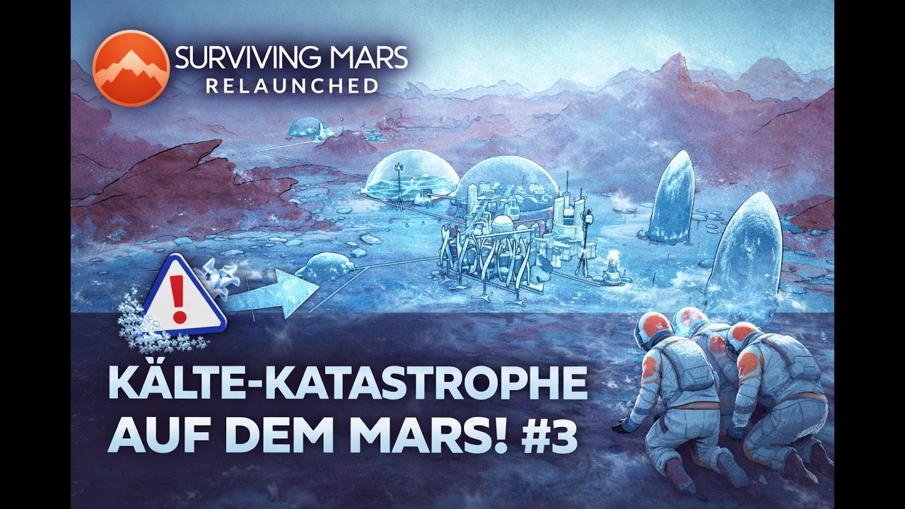 KÄLTE-KATASTROPHE AUF DEM MARS! | Kolonisten kurz vorm Tod – Surviving Mars #3