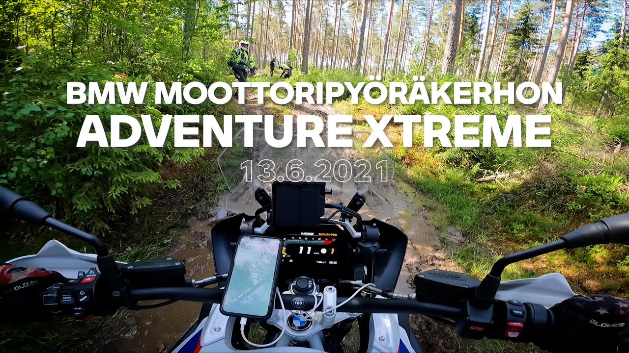 BMW Moottoripyöräkerhon Adventure XTREME -kurssi