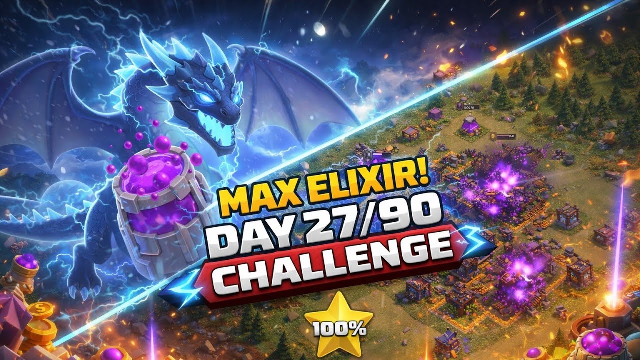 100% LOOTED! Level 9 Electro Dragons vs Max Bases (Day 27/90)