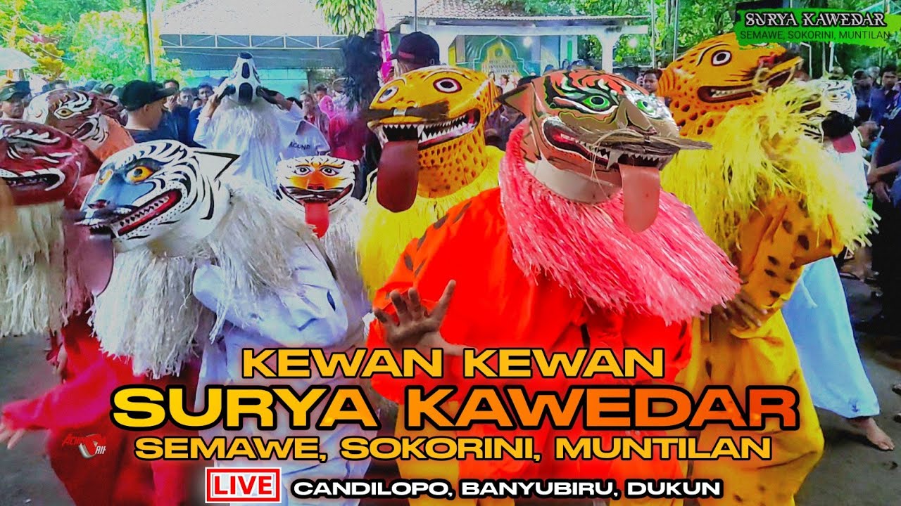 KEWANAN TOPENG IRENG SURYA KAWEDAR SEMAWE - LIVE CANDILOPO