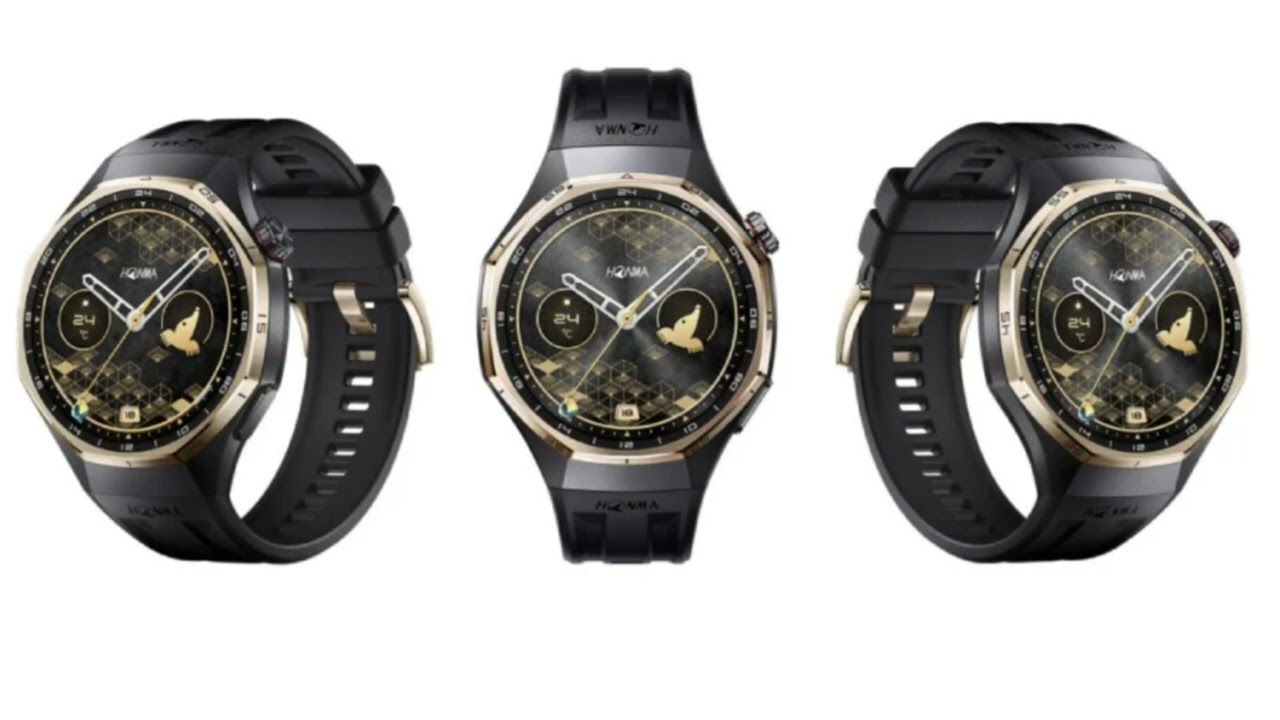 Huawei launches Honma edition Watch GT 6 Pro with golden titanium bezel, 21 days battery life