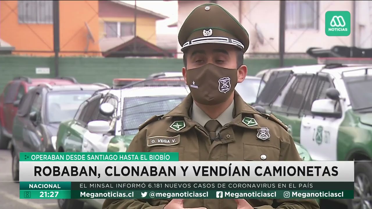 Banda operaba desde la región Metropolitana hasta el Biobio: Robaban, clonaban y vendían camionetas