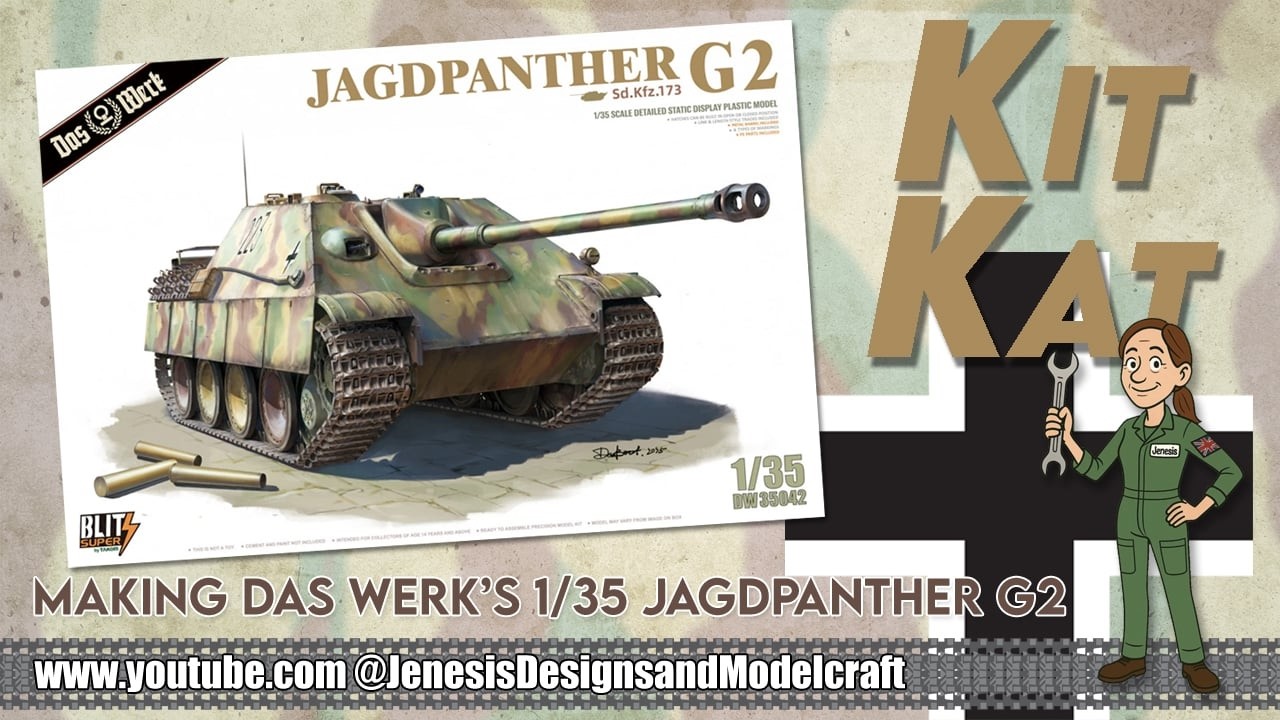 Kit Kat Part Two - Building the Das Werk Jagdpanther Super Blitz Kit