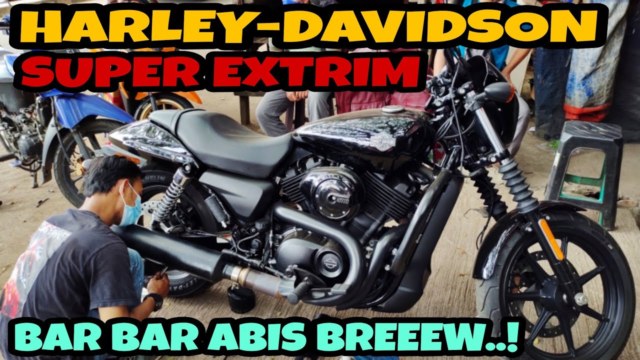 PROJEK MOTOR SULTAN BOBOK KNALPOT HARLEY-DAVIDSON REKUES SUARA BAR BAR