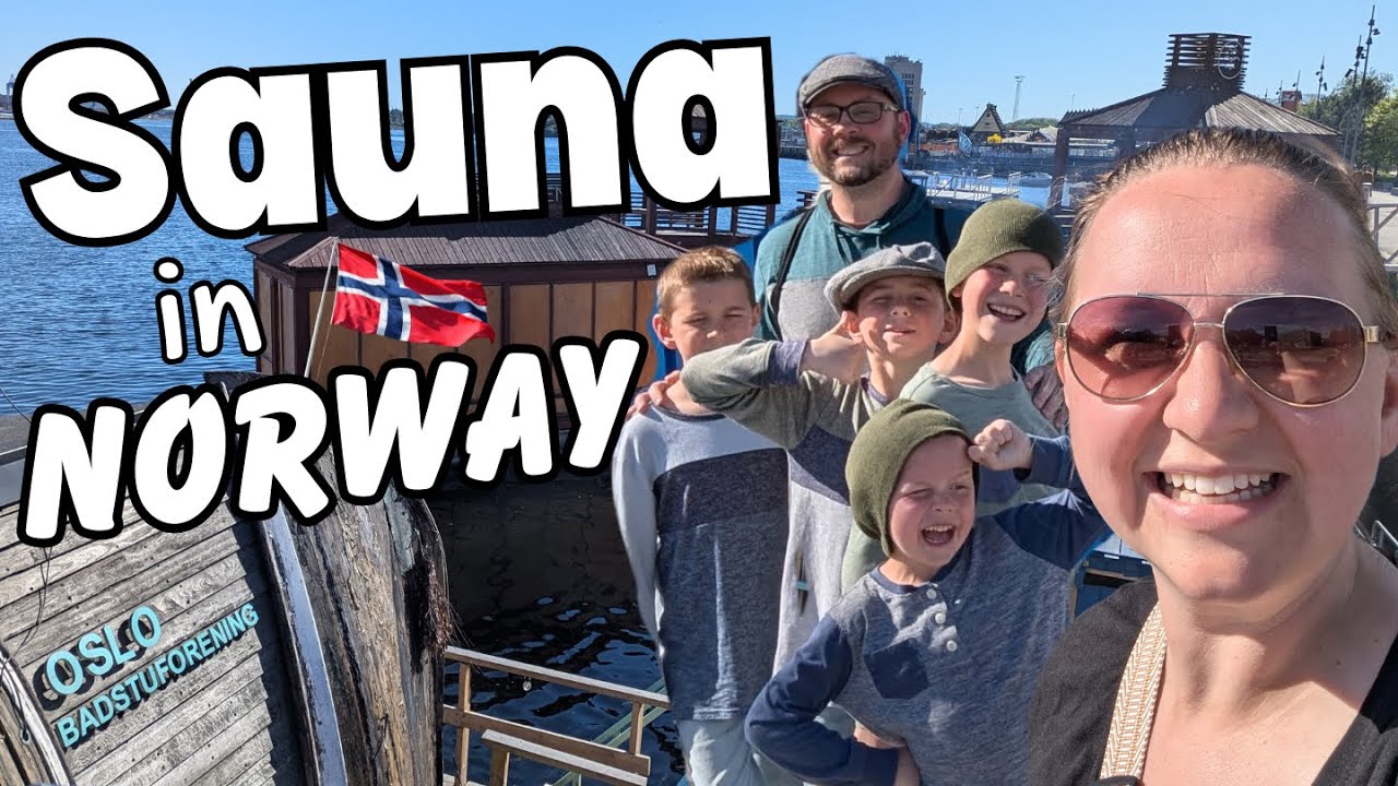 Norwegian Sauna With Kids | Oslo Family Travel Vlog