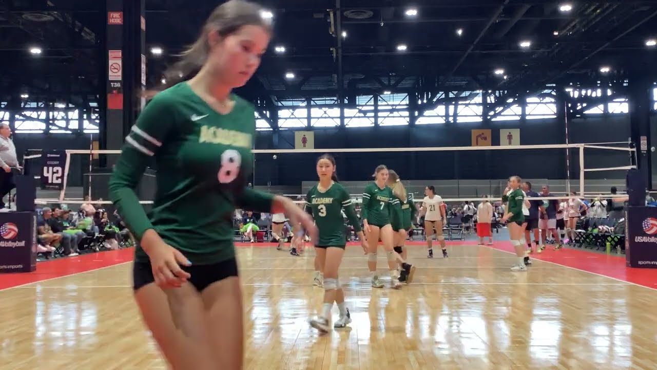 Academy Volleyball Club 14HP vs Laredo JRS 14-1 Navy Volleyball Game