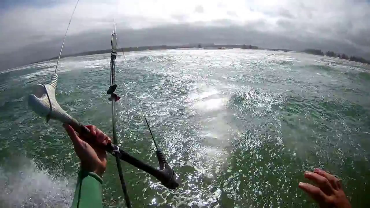 Video aula de kitesurf PRINCIPAIS  MOVIMENTOS DA BARRA DO KITE