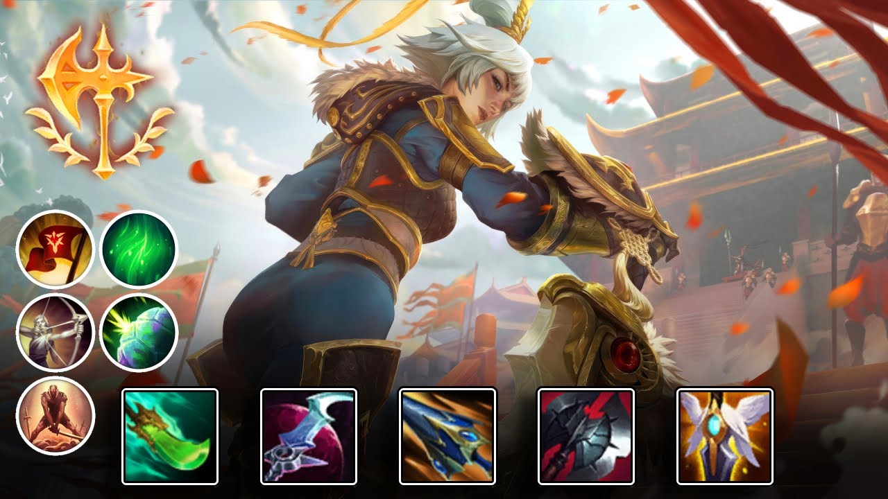 Монтаж Эдриана Ривена — Быстрые комбо Ривена | LOL SPACE