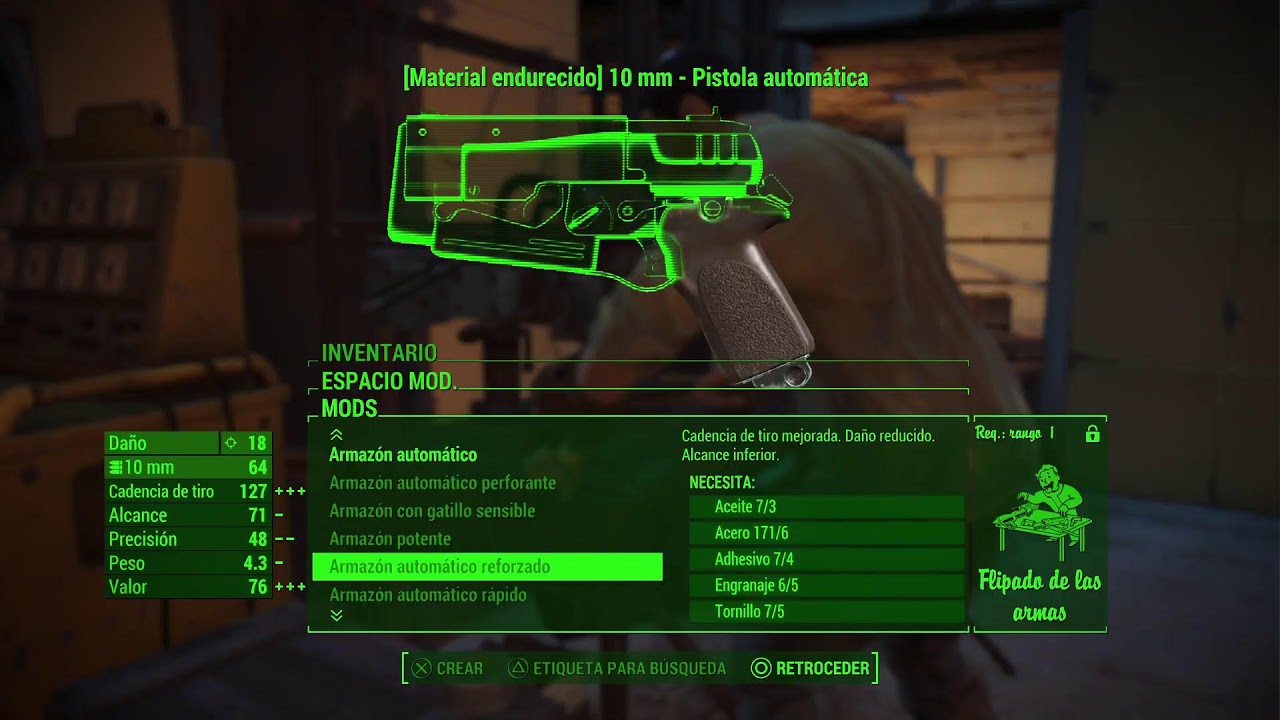 FAllOUT 4 continuamos, sigo aprendiendo a jugar
