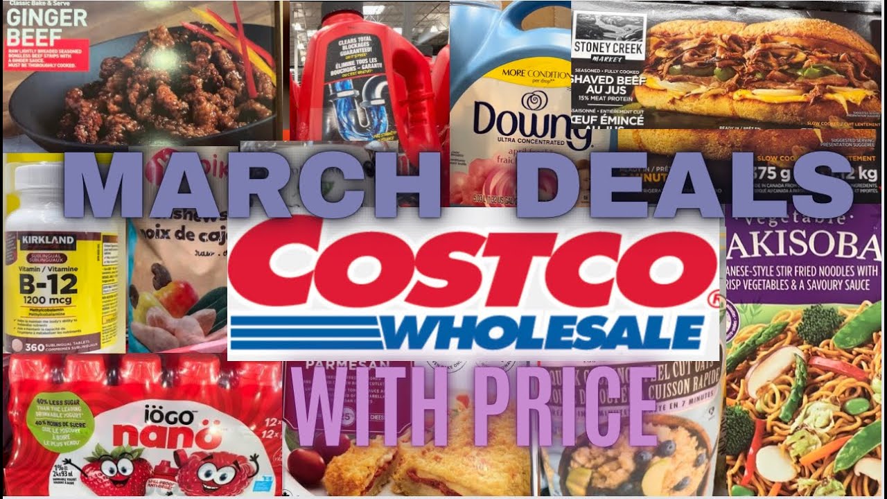 Costco! New March Deals! Shop with me! Costco haul!  