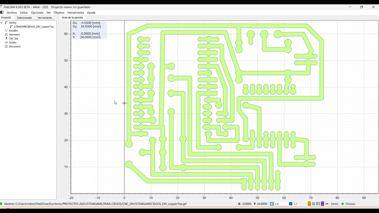FABRICAR PCB CON ASPECTO PROFESIONAL CON MINI CNC