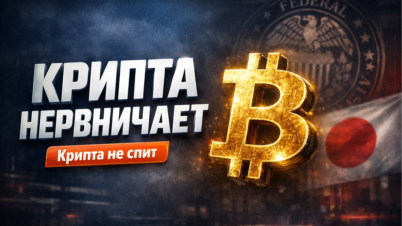 Почему крипта нервничает после ФРС и при чём здесь Япония