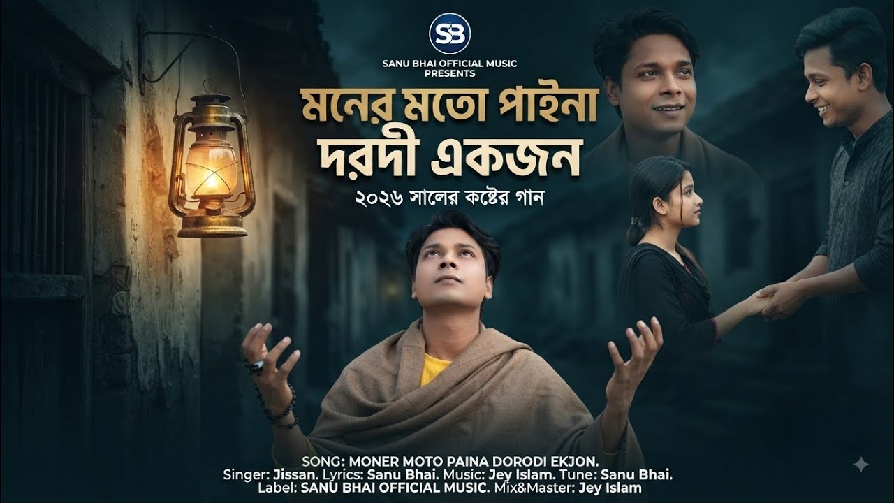 ২০২৬ সালের সেরা কষ্টের গান😭মনের মতো পাইনা দরদী একজন💔Bangla New Folk Song |Minu Official music 