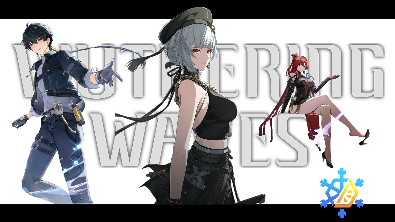 #wutheringwaves  FIRST LOOK CUTE GIRLS AND COOL DUDES AND SWORDS WUTHERING WAVES
