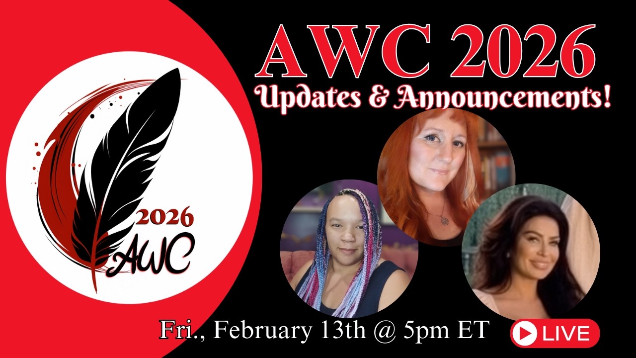 2026 Authortube Writing Conference Announcements🥳| Friday, February 13th @ 5 PM EST