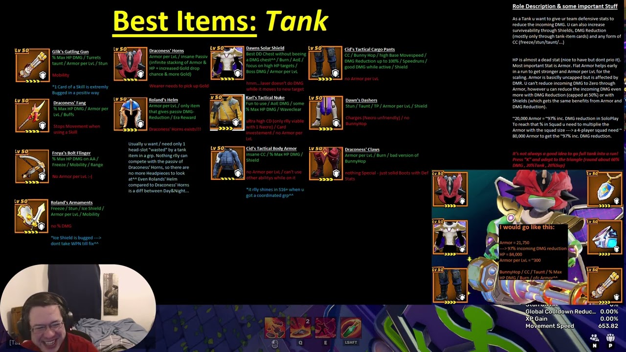 Best Tank Items in Out of Time with @SmshemTV