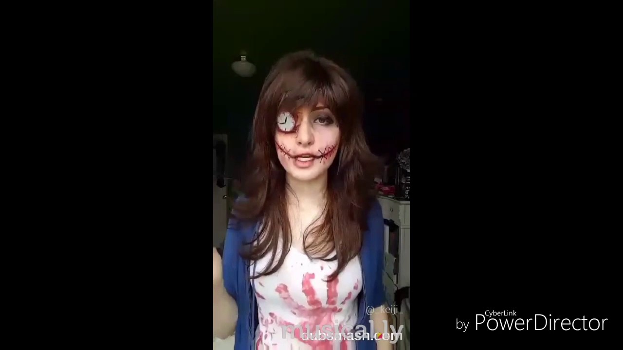 Creepypasta cosplay Musical.ly