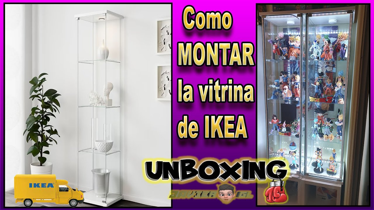 𝐃𝐄𝐓𝐎𝐋𝐅 ❗Como MONTAR 💥 la VITRINA para EXPOSICIONES de IKEA ⁉️ Montaje y Review ✅