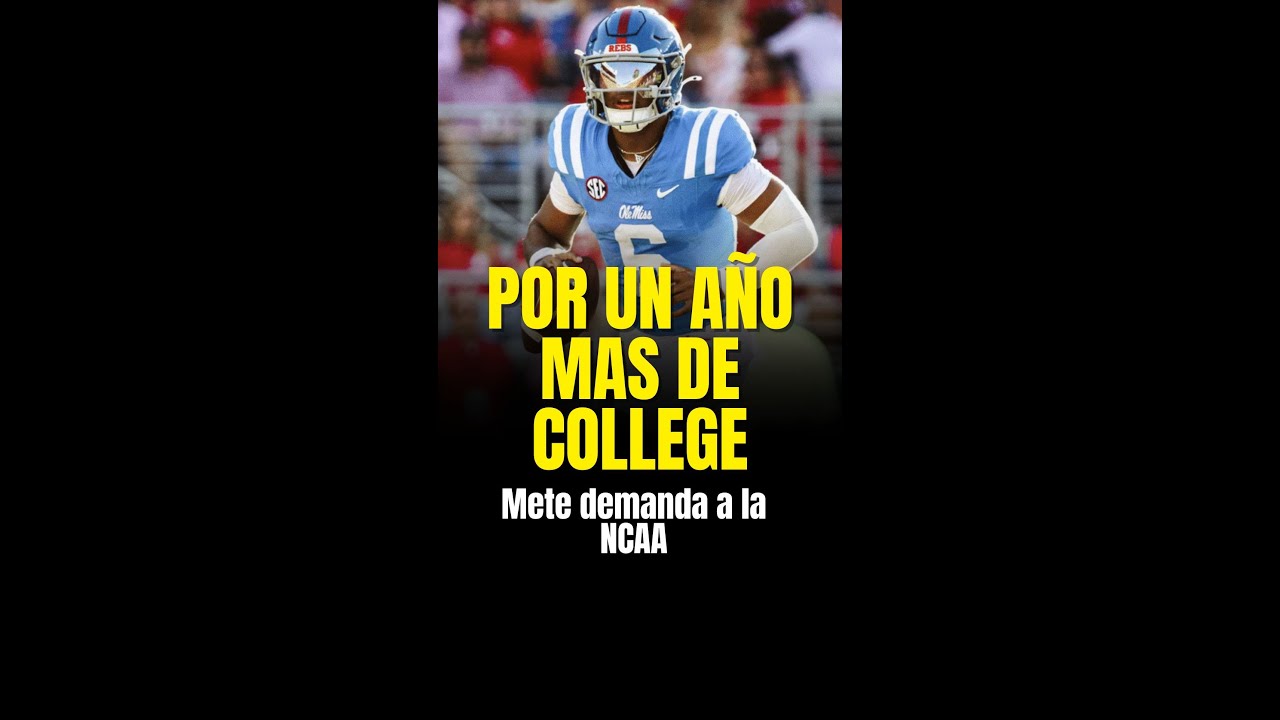 ⚖️🏈 DEMANDA HISTÓRICA: TRINIDAD CHAMBLISS VS NCAA POR UN AÑO MÁS DE ELEGIBILIDAD 🏈⚖️