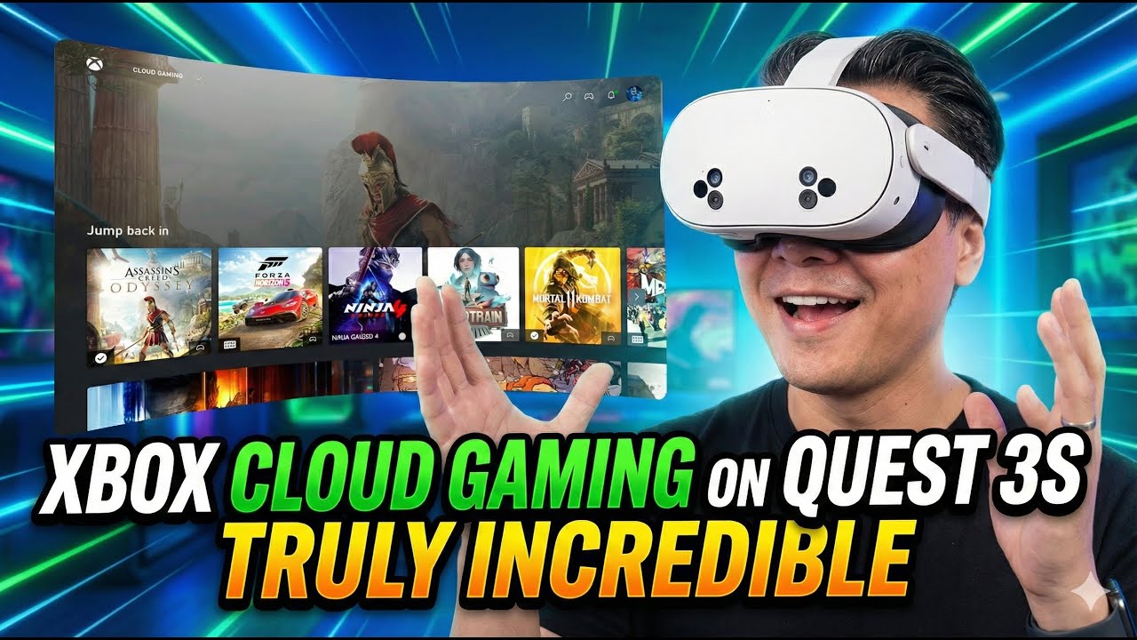 Облачный гейминг Xbox на Meta Quest 3S &mdash; это просто невероятно! | Punchi Man Gaming